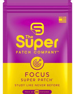 Focus Super Patch Wellnesspflaster für Konzentration und mentale Klarheit