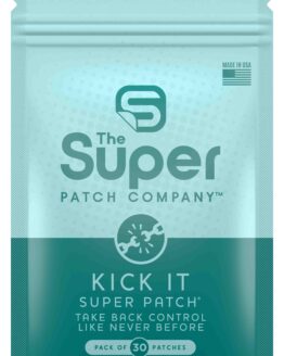 Kick it Super Patch Wellnesspflaster zur Unterstützung der Willenskraft