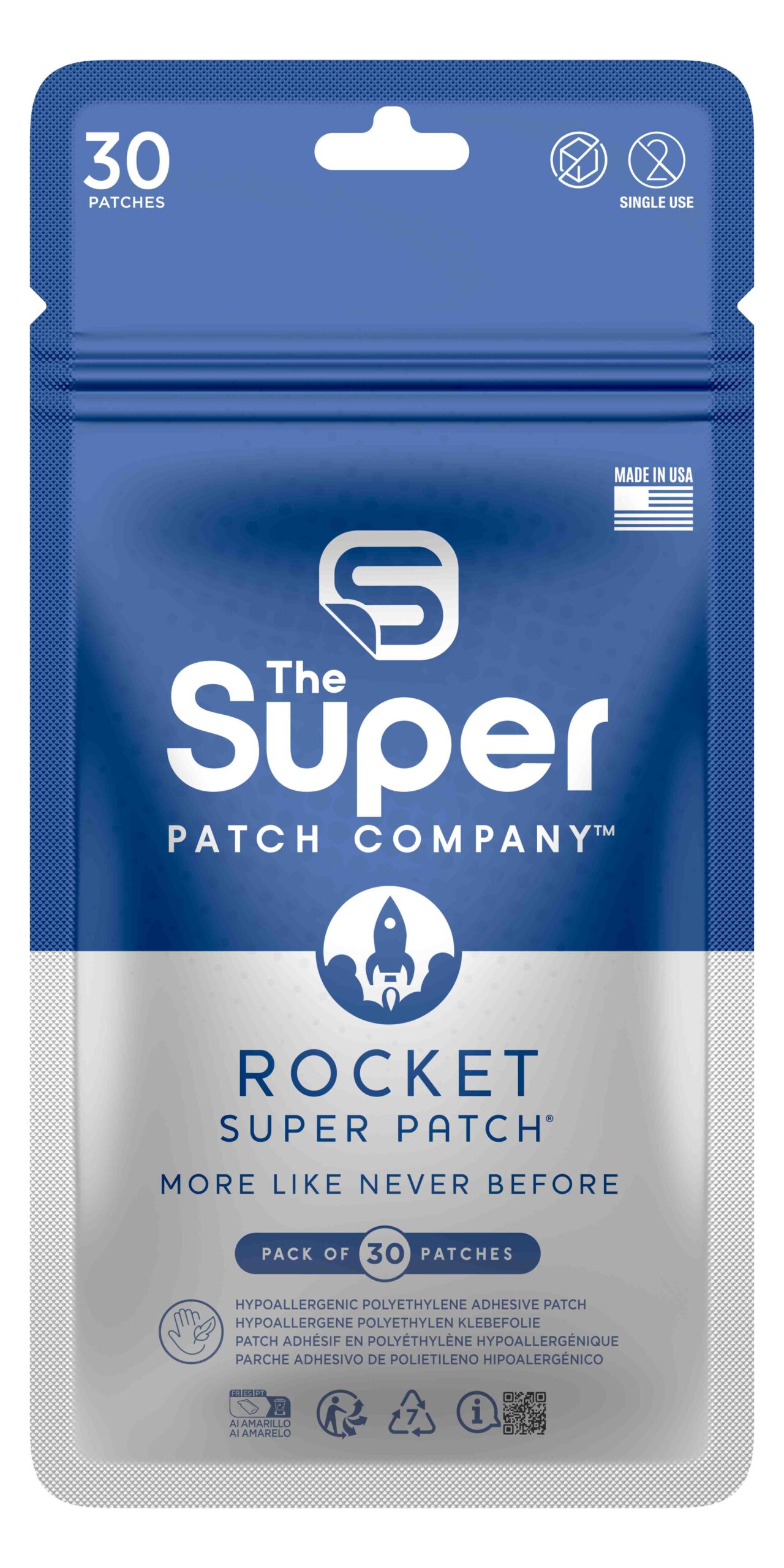 Rocket Super Patch Wellnesspflaster für maximale Performance